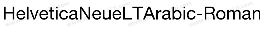 HelveticaNeueLTArabic-Roman字体转换