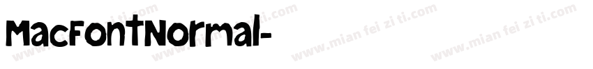 MacFontNormal字体转换