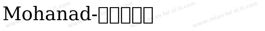 Mohanad字体转换