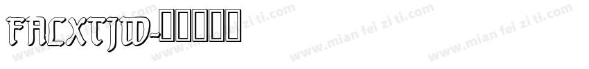 FALXTJW字体转换