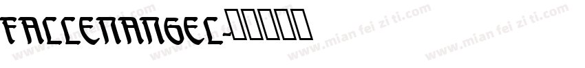 FALLENANGEL字体转换