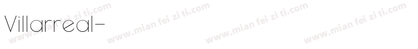 Villarreal字体转换