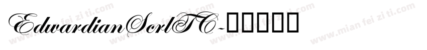 EdwardianScrlTC字体转换