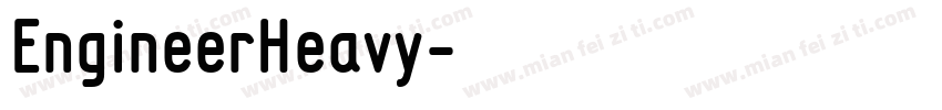 EngineerHeavy字体转换