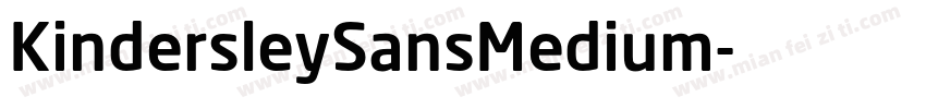 KindersleySansMedium字体转换