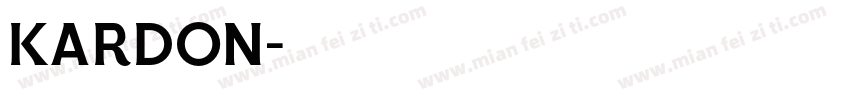 kardon字体转换