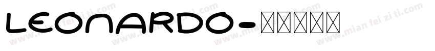 LEONARDO字体转换