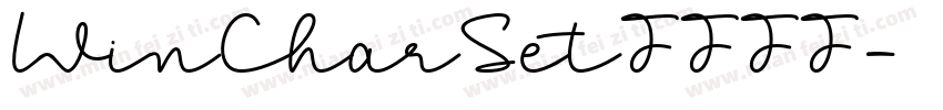 WinCharSetFFFF字体转换