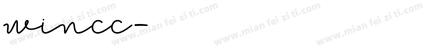 wincc字体转换