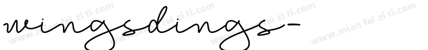 wingsdings字体转换