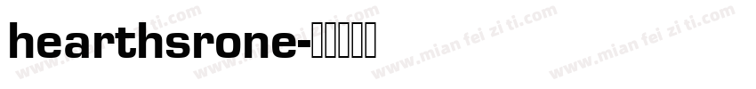 hearthsrone字体转换