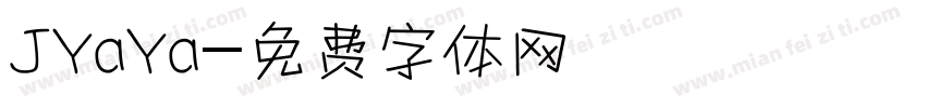 JYaYa字体转换