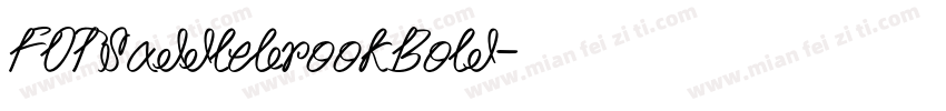 FOTSaddlebrookBold字体转换