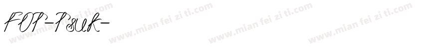 FOT-Tsuk字体转换