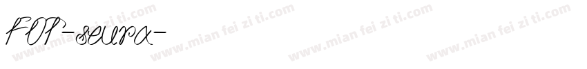 FOT-seura字体转换