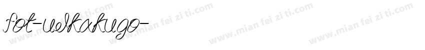 fot-udkakugo字体转换