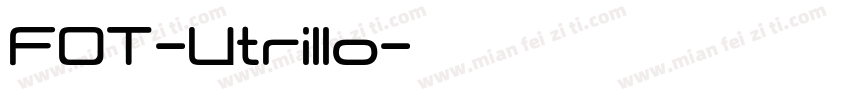 FOT-Utrillo字体转换