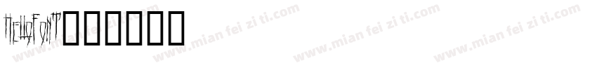 HelloFont字体转换
