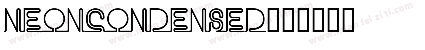 NeonCondensed字体转换