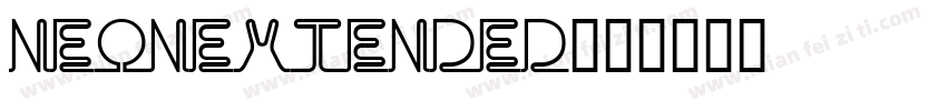 NeonExtended字体转换