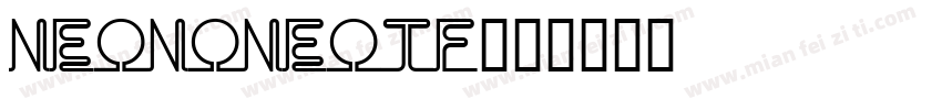 NeonOneotf字体转换