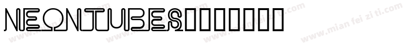 NeonTubes2字体转换