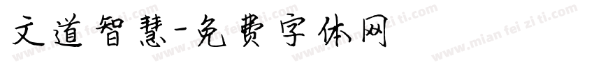 文道智慧字体转换