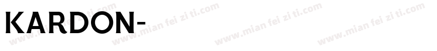 kardon字体转换