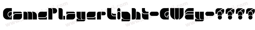GamePlayerLight-GWEy字体转换