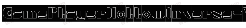GamePlayerHollowInverse-Vwr0字体转换