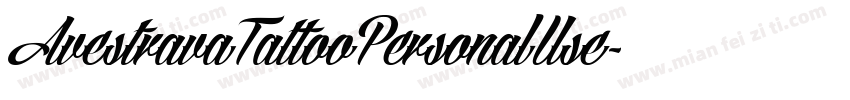 AvestravaTattooPersonalUse字体转换