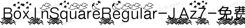 BoxInSquareRegular-JAz7字体转换