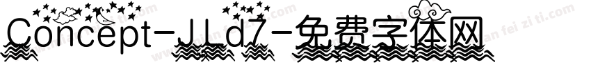 Concept-JLd7字体转换