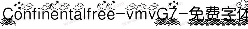 Confinentalfree-vmvG7字体转换