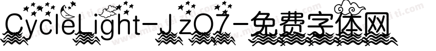 CycleLight-JzO7字体转换