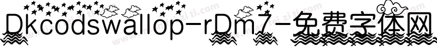 Dkcodswallop-rDm7字体转换