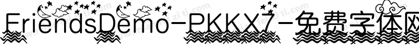 FriendsDemo-PKKX7字体转换