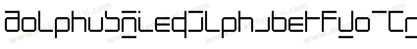 DolphusMiegAlphabetTwo-Lmv5字体转换