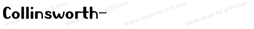Collinsworth字体转换