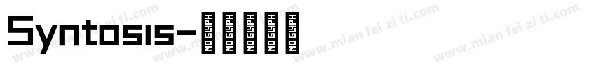 Syntosis字体转换