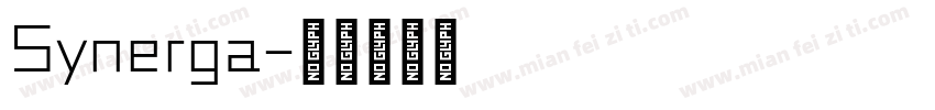 Synerga字体转换