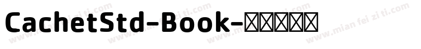 CachetStd-Book字体转换