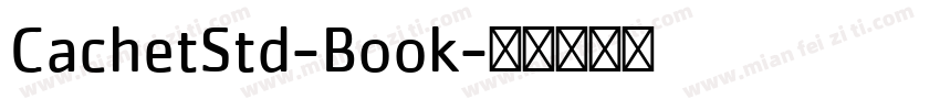 CachetStd-Book字体转换