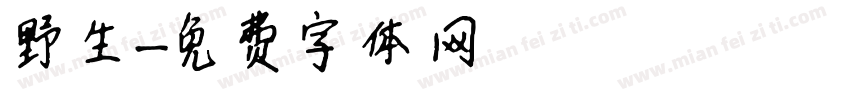 野生字体转换