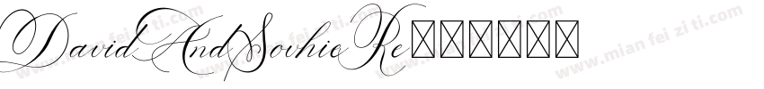 DavidAndSovhieRe字体转换