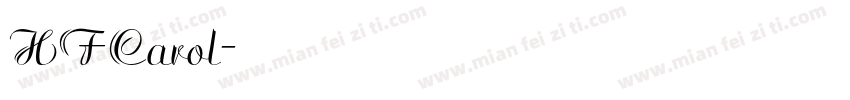 HFCarol字体转换