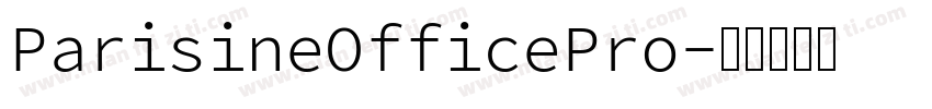 ParisineOfficePro字体转换