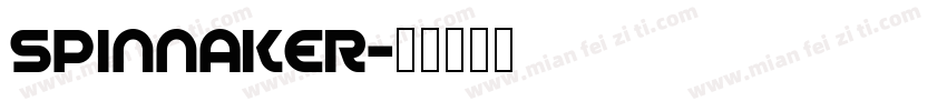 SPINNAKER字体转换