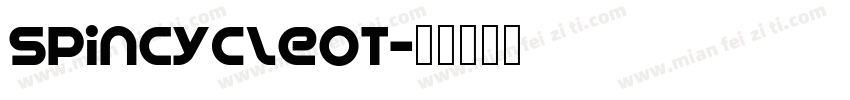SpinCycleOT字体转换