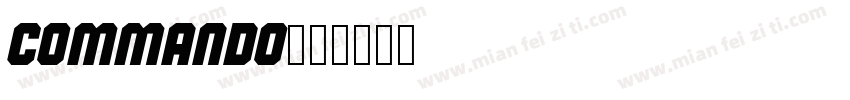 Commando字体转换